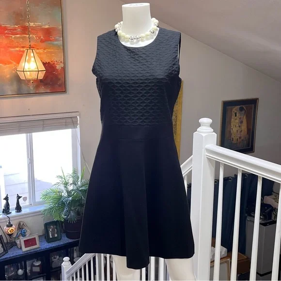 white christmas dresses 100% Cotton Black Midi Dress - All Dresses main image 0